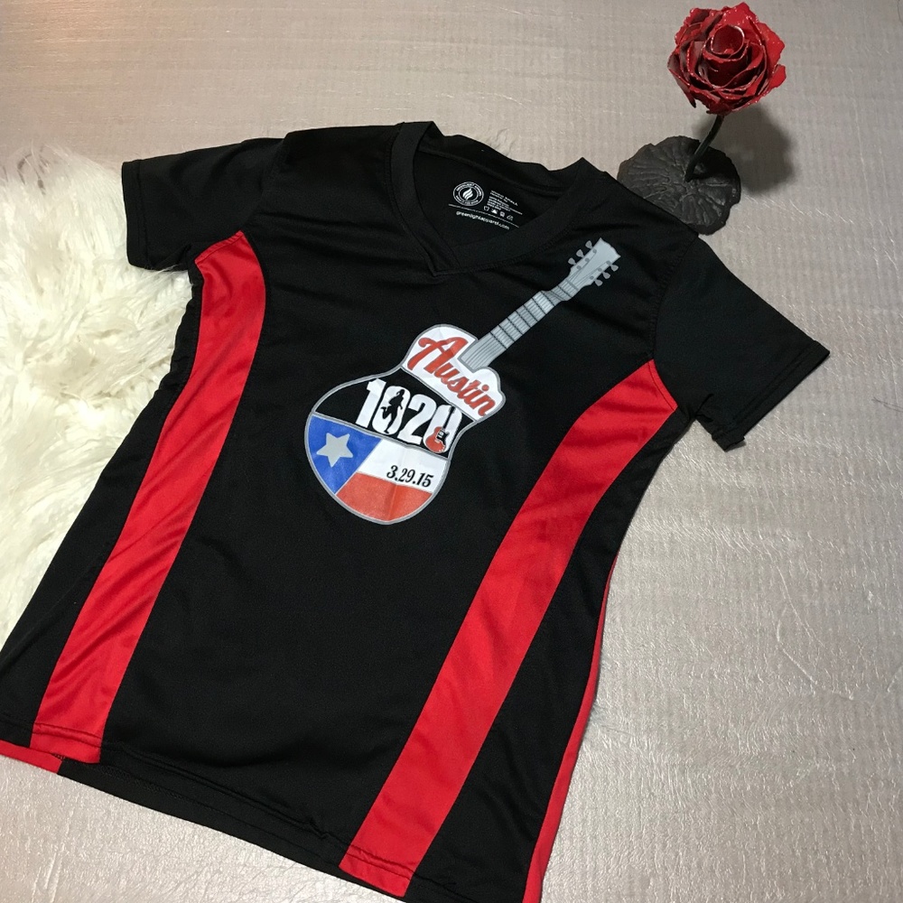 Austin Texas marathon tee shirt from event